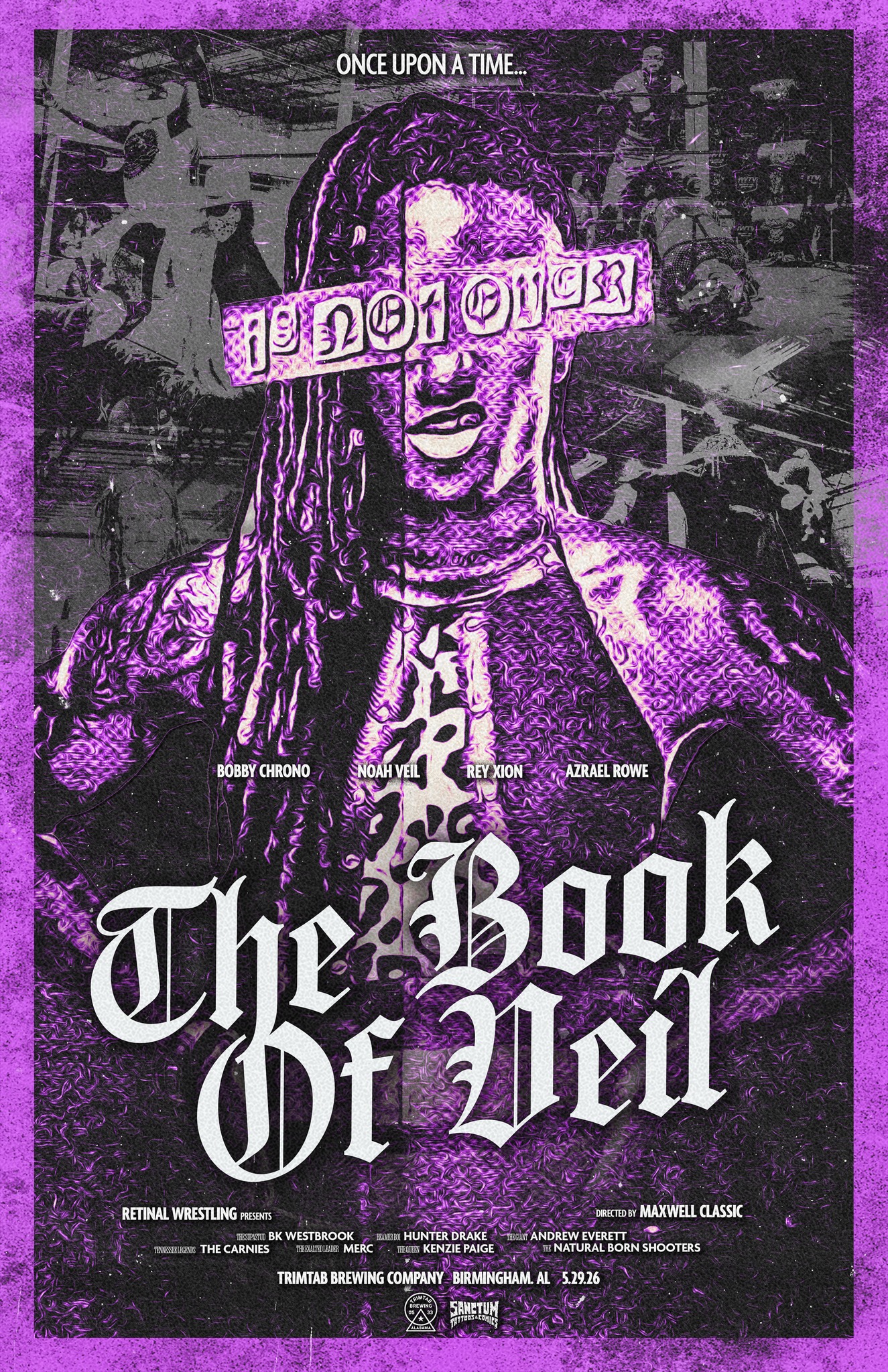 VIP SEATS "The Book of Veil 5/29" $20