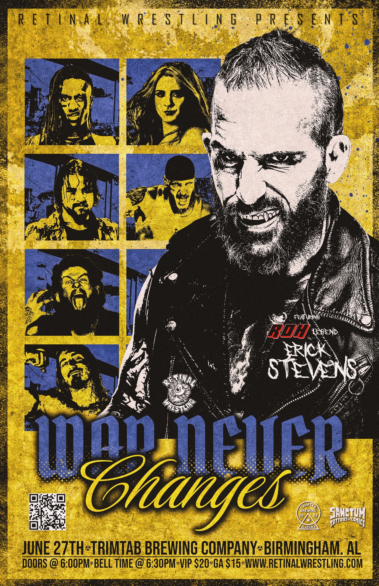 VIP SEATS "War Never Changes 6/27" $20