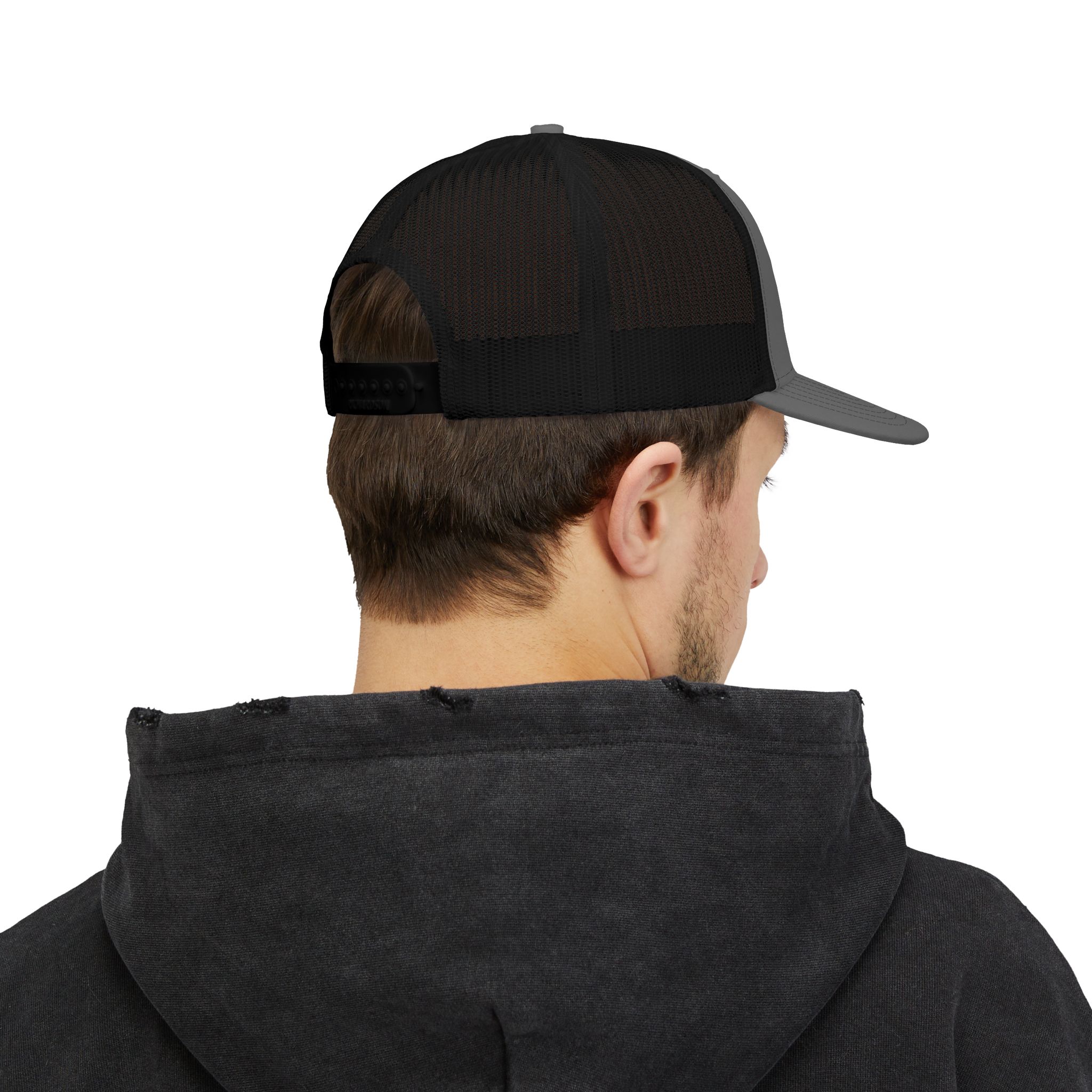 RETINAL WRESTLING LOGO Snapback Trucker Cap - Image 8