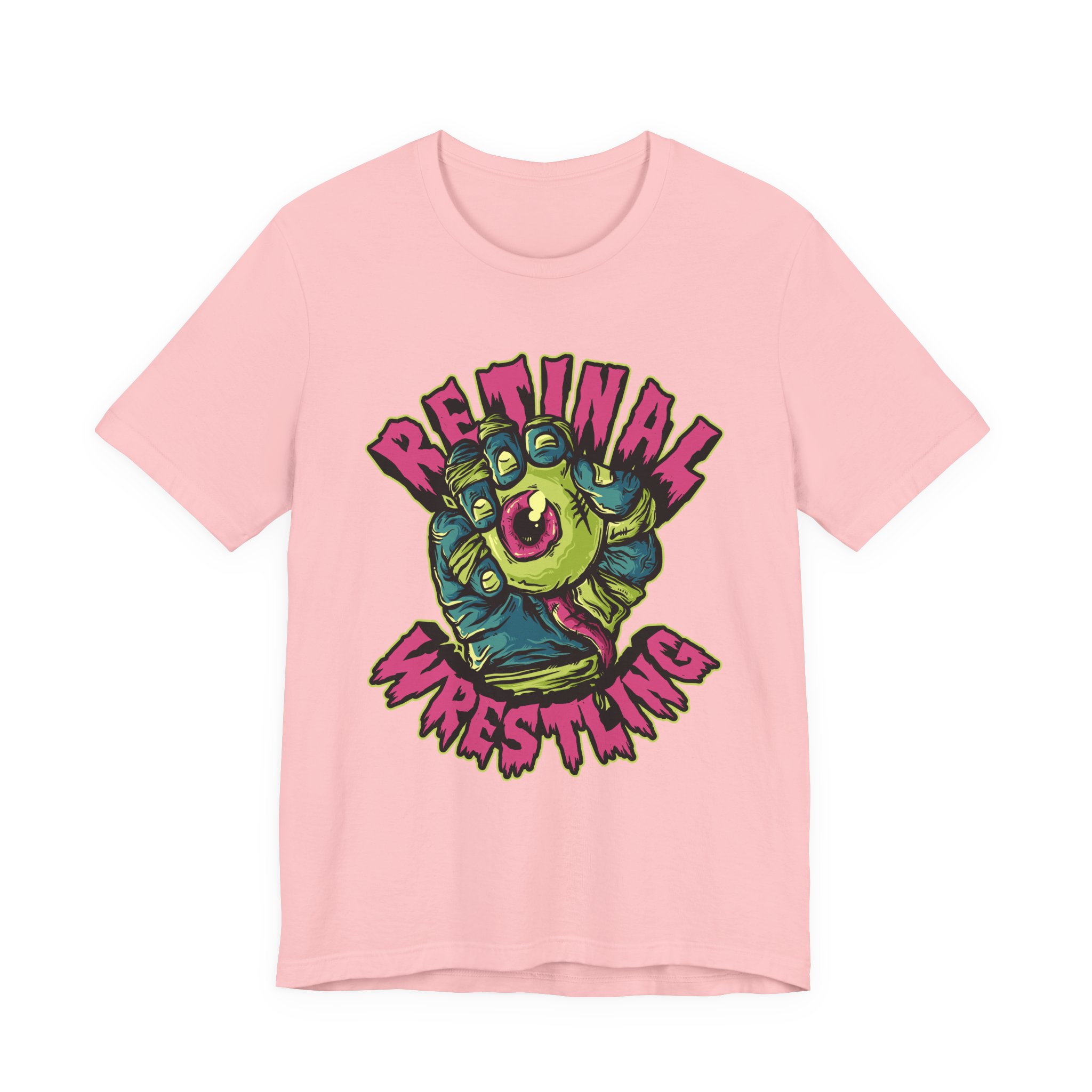 RETINAL WRESTLING LOGO Short Sleeve Tee - Image 4