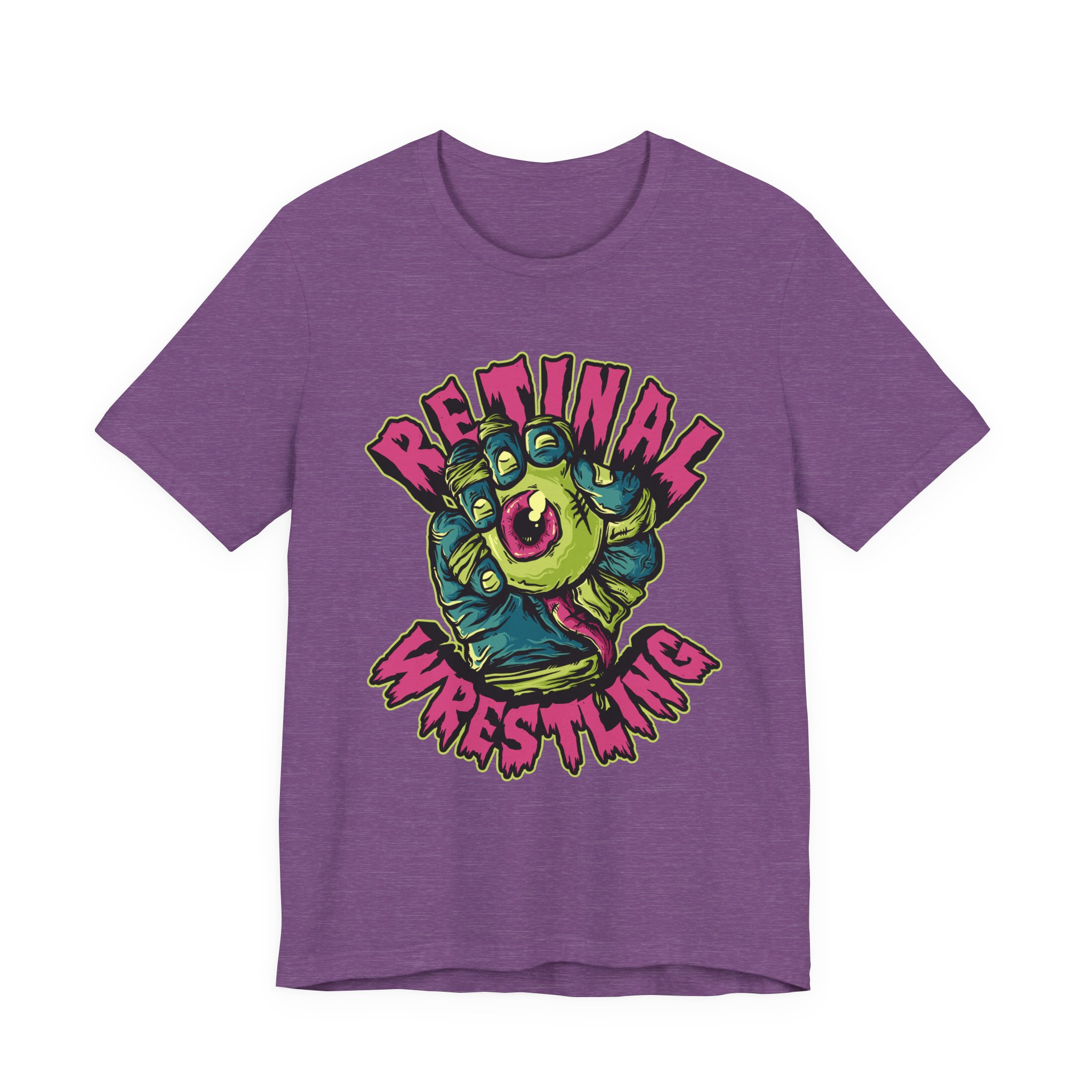 RETINAL WRESTLING LOGO Short Sleeve Tee - Image 3